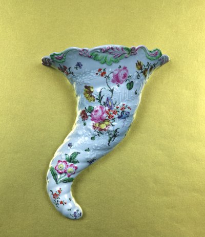 Worcester Füllhorn-Wandtasche, ca. 1760 (Keramik) von English School